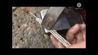 Cara Membuat Gelang dari Perak  |  How Made Silver Bracelet