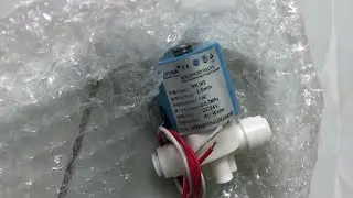 Mới đặt được cái van điện tử máy lọc nước tập làm thợ sửa máy lọc nước xem được không?