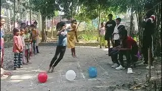 Red Blue and White Trending Jumping Game Challenge #short