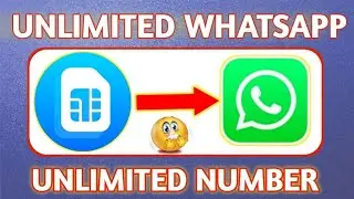 free virtual number for whatsapp || Whatsapp unlimited account create 2025 || Sim virtual app