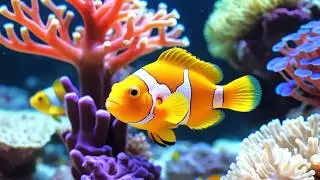 The Best 4K Aquarium - Dive Into The Mesmerizing Underwater Realm, Sea Jellyfish, Coral Reefs . #7