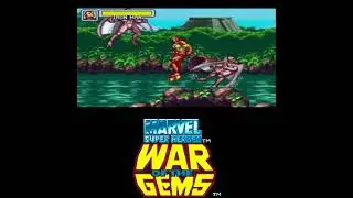 Marvel Super Heroes in War of the Gems #retrogaming #retrogameroom #games #snes