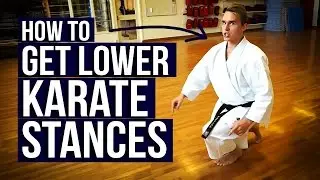 GREAT KARATE EXERCISE TO TRAIN DEEP STANCES — Jesse Enkamp