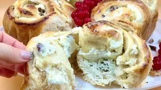Cinnamon Rolls with Cheese &ndash; Fluffy and creamy rolls with a flavorful filling