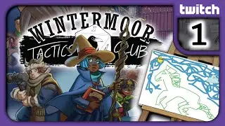 A CUTE GAME FOR WINTER TIME! | Wintermoor Tactics Club Blind Playthrough #1 (Switch)