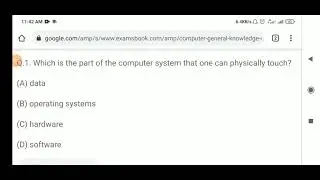 FCI AGM EXAM COMPUTER AWARENESS.Sure Shot questions