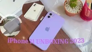 Unboxing iPhone 11 (white🤍) 2023, wort it??| Aesthetic |  Camera Tes | Accesories | Ugreen
