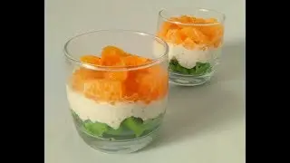 Tricolor Fruit Parfait