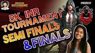 MANASVIVI PUBG M TOURNAMENT| SEMIFINALS AND FINALS| Sponsored by PlayMonk