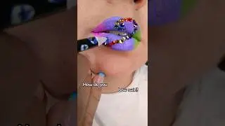 Not your usual rainbow lip tutorial! 💎 But would you wear it?