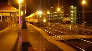MBTA Haverhill Line Train Haverhill Southbound at Night