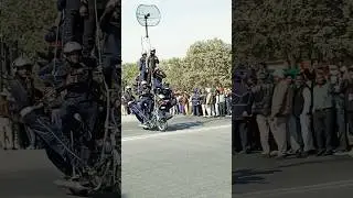 26January parade reharsal 2023 // Army bike stunts Rajpath #subscribe #army #like #reels #shorts