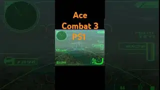 Ace Combat 3 Electrosphere (PS1) Gameplay #ps1 #nostalgiaplaystation #ace #nostalgix #aviation