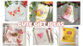 8 Easy Gift ideas ✨️✨️ ||  Cute Gift Idea  #artideas#giftideas#cutegifts