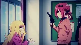 GIVE ME THE MOTHERFUCKING GUN TRAY (Satania buys a gun)