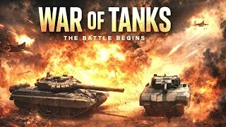 Miniature Tank Battle: T-14 vs T-72!.#tank.#scalemodel 
