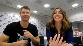 Chloe Bennet & Luke Mitchell talk Agents of Shield at Wondercon 2016