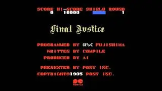 Final Justice - MSX (1985)