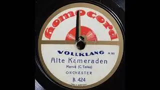 Homocord B 424 Orchester  Alte Kameraden 1924