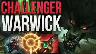 THIS IS HOW 63% WIN RATE CHALLENGER WARWICK MAIN PLAYS WW JG | WARWICK JUNGLE GAMEPLAY | 8.24 S8