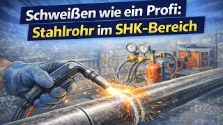 Schweißen wie ein Profi: Stahlrohr im SHK-Bereich