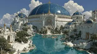 Inside the most opulent blue and Gold Fantasy Palace Ever Imagined
