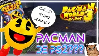 Sim existe Pac Man para PS2 e... O JOGO É BOM