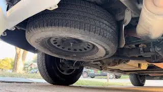 2013 Tahoe remove replace ￼spare tire ￼