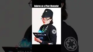 Dolores as a Pixar Character