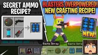 The Secret Infinite Ammo Recipe in Minecraft! (OVERPOWERED)