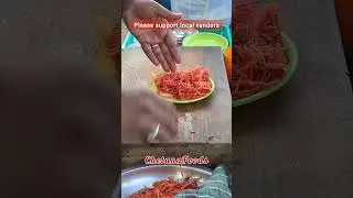 ₹20 Famous Indian Street Food🤤 Salem Thattu Vadai Set | South Indian Snack #shorts #chat #tamilnadu