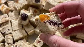 How to make Snowy Nougat Crisp | great ideas for Christmas gifts | Super Easy to make