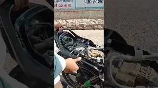 splendor bike seat handle install @Aman_radium_art_Bassi #viral #bikemodified #splendor