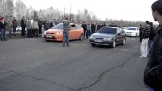FORD FOCUC ST vs LADA Samara 2114