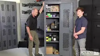 SecureIt Model 78 Military Ammo Cabinet