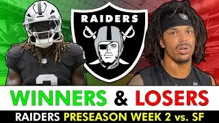 Raiders Winners & Losers After Las Vegas&rsquo; NFL Week 2 Preseason Game vs. The 49ers