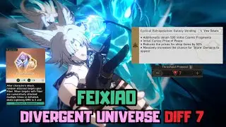 Feixiao dominates Divergent Universe Ordinary Protocol 7 | Honkai Star Rail