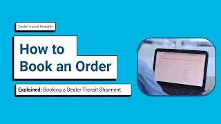 How to Book an Order | Dealer Transit Explainer Series | Endorsed by RiskPoint & Powered by RunBuggy