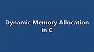 Dynamic Memory Allocation in C│C programming│Part# 46│Learn CSE Malayalam