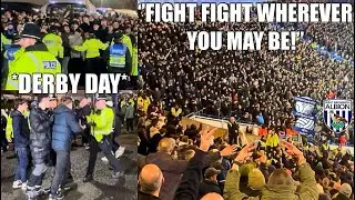 Violence ERUPTS On DERBY DAY! Blues Fans FUME AT REF! Birmingham City V West Bromwich Albion VLOG