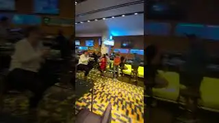 Got kicked out of the hotel lobby for this 😅🥁