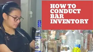 How to Conduct inventory in your bar #tesda #bartendingncII #ched