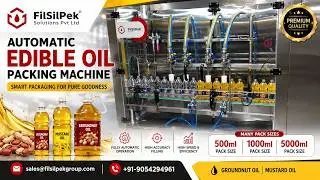 #groundnutoil Packing machine, 500ml to 5 Liter Filling Machine