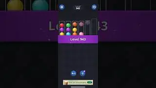Color Bubble - Ball Sort Puz (Level 943)