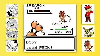 Pokemon Yellow Manga Team Playthrough: vs Blue (Viridian City)