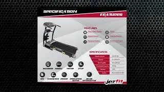 Alat FItness Treadmill Electric Paris