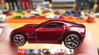 Red Alfa Romeo 8C Competizione 2022 Hot Wheels Factory Fresh 7/10 Toy Car Unboxing and Review