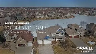 LAKE LIFE ALERT: Check Out This $895k Waterfront Home On Sunrise Lake. #ornellgroup