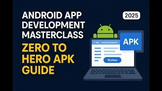 Android App Development Masterclass: Zero to Hero APK Guide (2025)