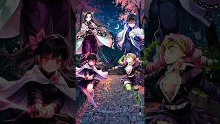 Kanae x Kanao vs Shinobu x Mitsuri who is strongest ❓ #demonslayer #kny #anime